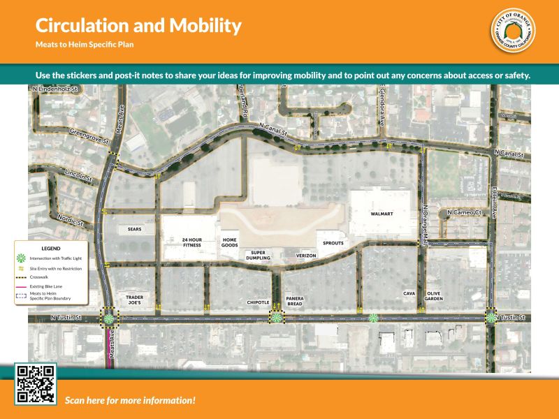 Existing Circulation and Mobility Board